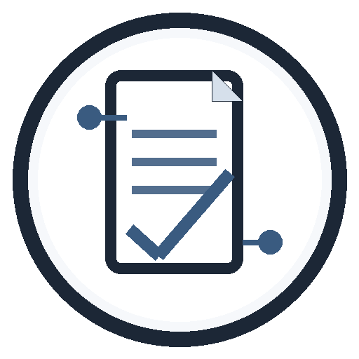 Trade support service icon